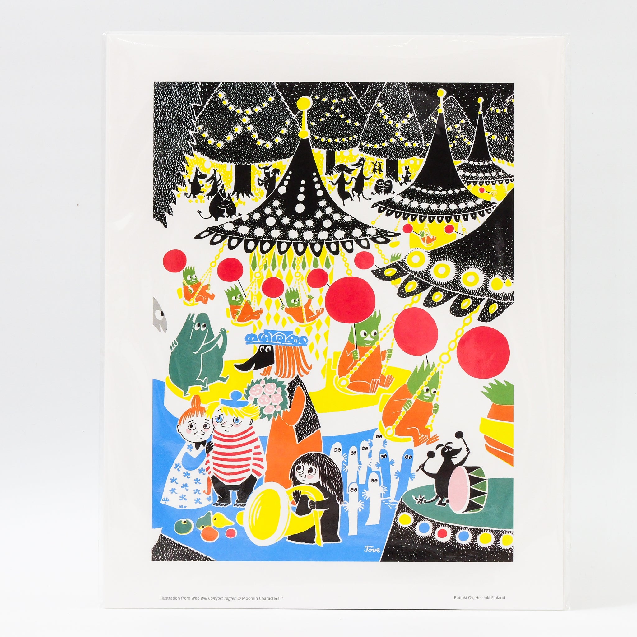 Moomin ムーミン ポスター ( Who will comfort Toffle? 50 x 70 cm ) - ポスター